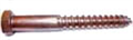 Silicon Hex Head Bronze Lag Bolts 5/16 